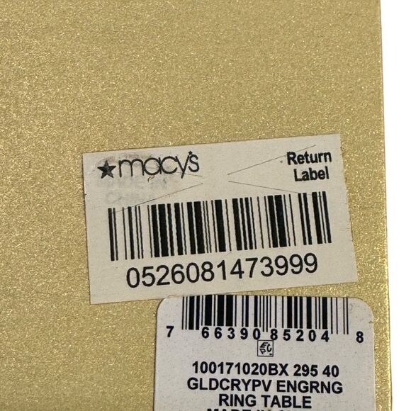 NWT Charter Club Gold-Tone Cubic Zirconia Overlap Open Ring size 10 - Picture 4 of 6